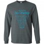 America bids no trump anti trump in eleven languages Long Sleeve
