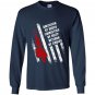 American by birth christian by faith veteran Long Sleeve