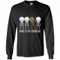 Autism skeleton kid dabbing dare to be yourself dab Long Sleeve