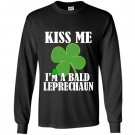 Bald leprechaun patricks Long Sleeve