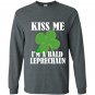 Bald leprechaun patricks Long Sleeve