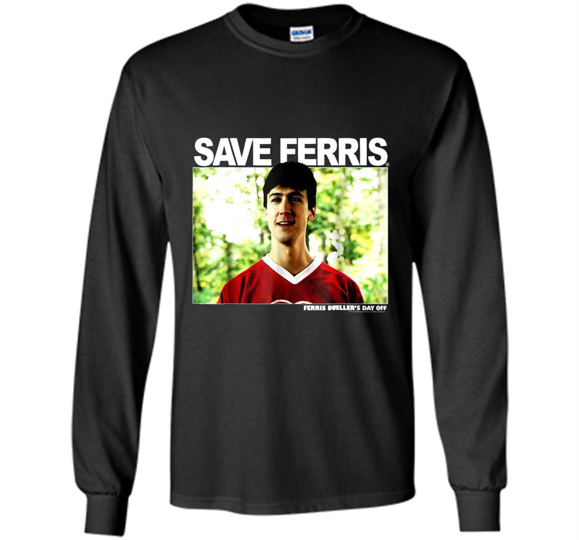 Cameron save ferris photoreal graphic Long Sleeve
