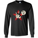 Cat says mao funny saying sarcastic novelty humor Long Sleeve