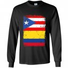 Colombian puerto rican flag vintage colombia rico Long Sleeve