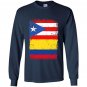 Colombian puerto rican flag vintage colombia rico Long Sleeve