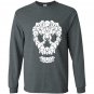 Dachshund sugar skull dia de los muertos Long Sleeve