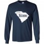 Distressed south carolina home south carolina Long Sleeve