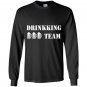 Drinking team happy st patricks day Long Sleeve