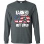 Earned not given karate fighter martial arts Long Sleeve