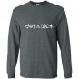 Eat a dick coexist parody white text Long Sleeve