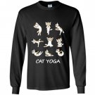 Fun cat yoga Long Sleeve