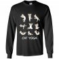 Fun cat yoga Long Sleeve