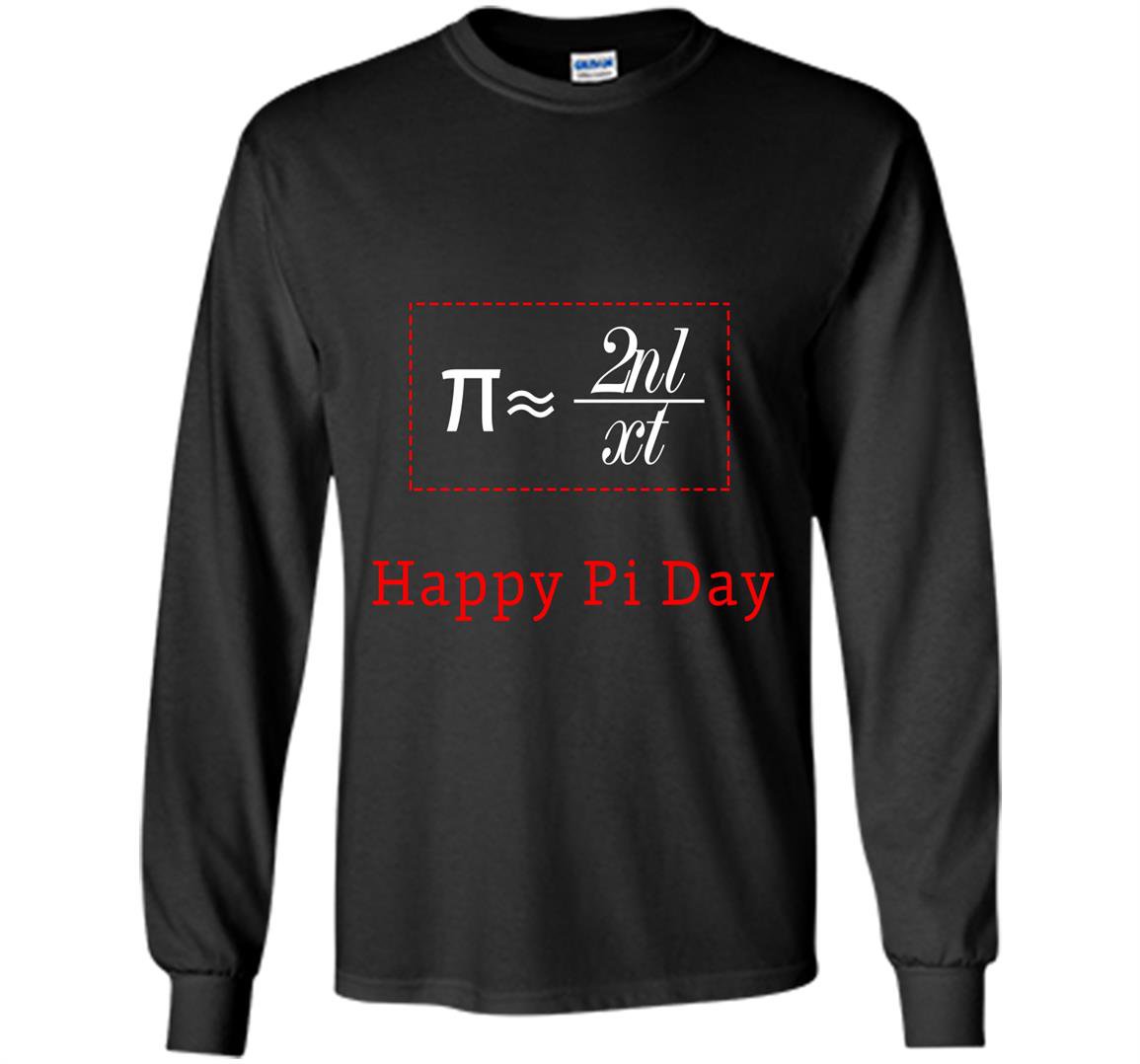 Funny math happypi day Long Sleeve