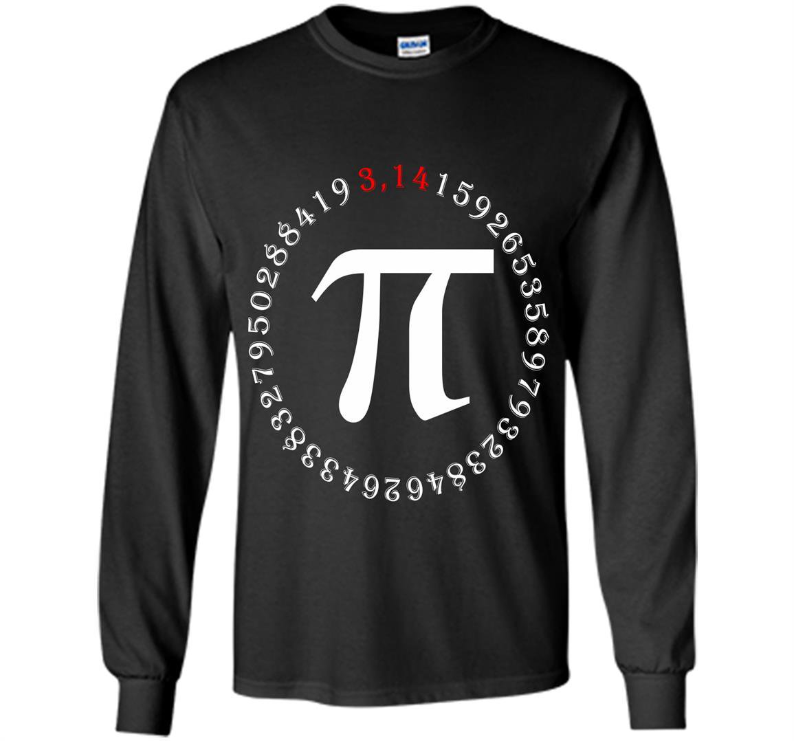 Funny math happy pi day 3.14 pi day Long Sleeve