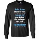 Funny retired postal worker mailman Long Sleeve