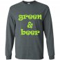 Green and beer patricks day Long Sleeve