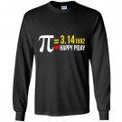 Happy pi day funny math Long Sleeve