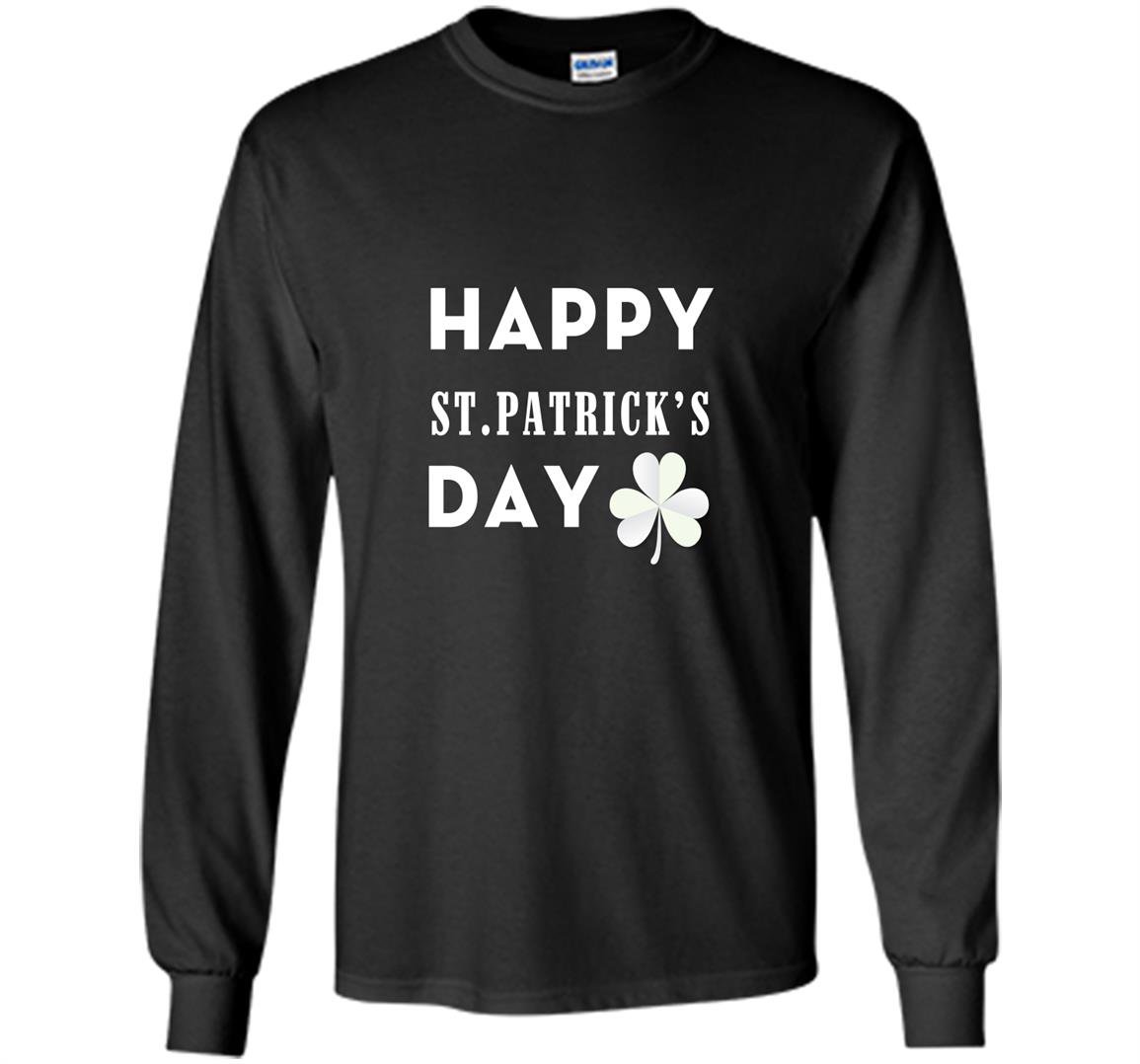 Happy st patricks day lucky day Long Sleeve