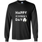 Happy st patricks day lucky day Long Sleeve