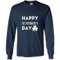 Happy st patricks day lucky day Long Sleeve