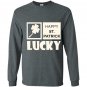 Happy st patricksday lucky leaf Long Sleeve
