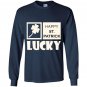 Happy st patricksday lucky leaf Long Sleeve