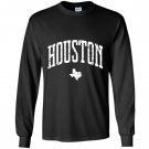 Houston texas vintage city pullover Long Sleeve
