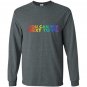 Humerous lgbt you can pee next to me Long Sleeve