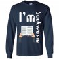 I am a bookworm reading lover Long Sleeve