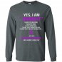 I am a migraine warrior Long Sleeve