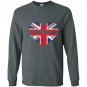 I love cheltenham cute uk british heart gift Long Sleeve