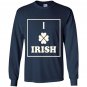 I love irish patricks day lucky leaf Long Sleeve
