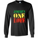 Jamaica one love rasta colors reggae Long Sleeve
