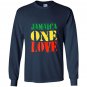 Jamaica one love rasta colors reggae Long Sleeve