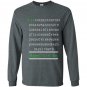 Math funny happy 3.14 day Long Sleeve