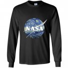 Nasa starry night classic chevron logo graphic Long Sleeve