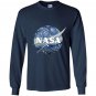Nasa starry night classic chevron logo graphic Long Sleeve