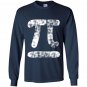 Pi 314 pi day funny math Long Sleeve