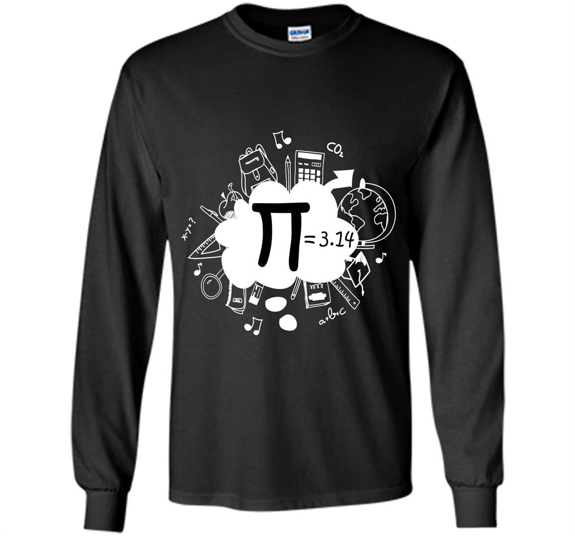 Pi day funny math 314 Long Sleeve