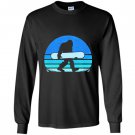 Retro snowboard yeti snowboarding Long Sleeve