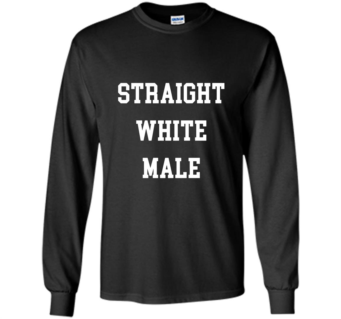 Straight white male alt right anti antifa Long Sleeve