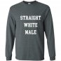 Straight white male alt right anti antifa Long Sleeve