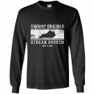 Swamp drained streak broken kentucky football Long Sleeve