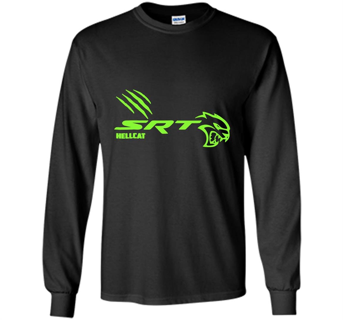 Team dodge srt hell cat scratch Long Sleeve