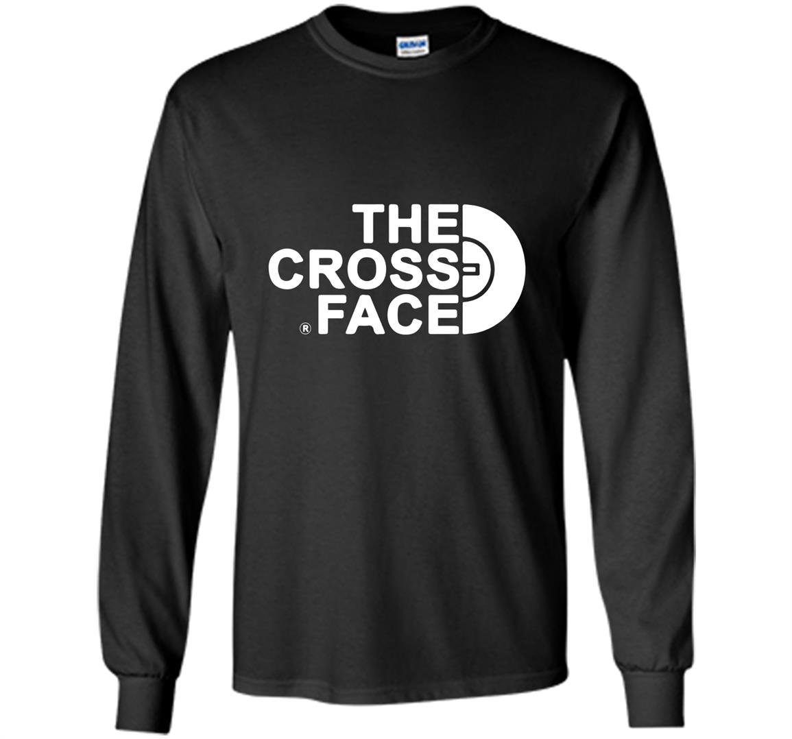 The cross face funny Long Sleeve