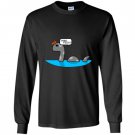 Tree fiddy funny loch ness monster nessie Long Sleeve