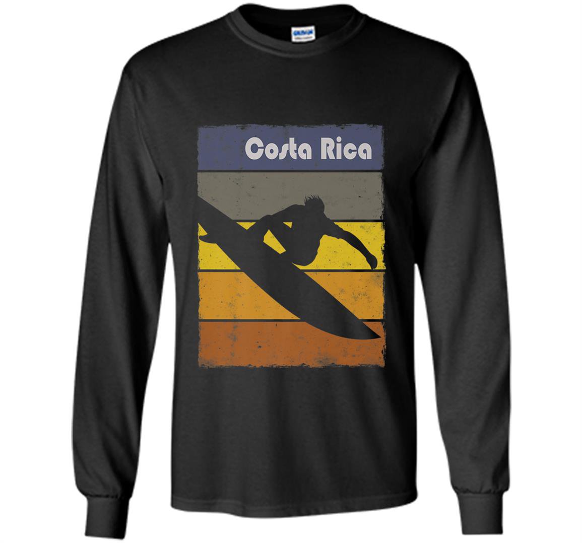 Costa rica surfing lovers beach surf fans Long Sleeve
