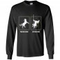Unicorn pole dance your girlfriend my girlfriend Long Sleeve