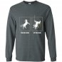 Unicorn pole dance your girlfriend my girlfriend Long Sleeve
