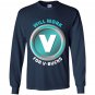 Will work for v bucks virtual currency funny gamer Long Sleeve